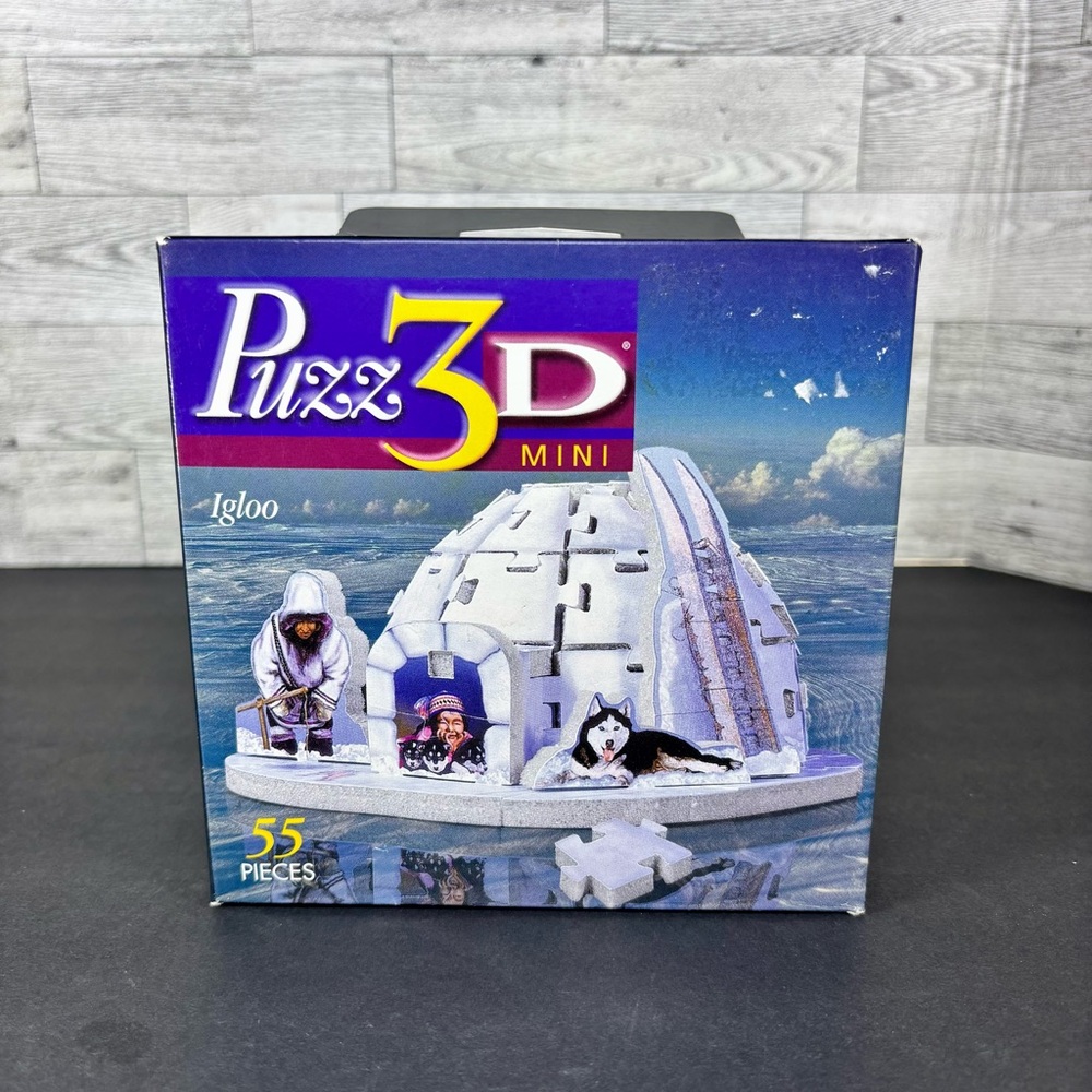 Mini Igloo‎ Puzzle - White